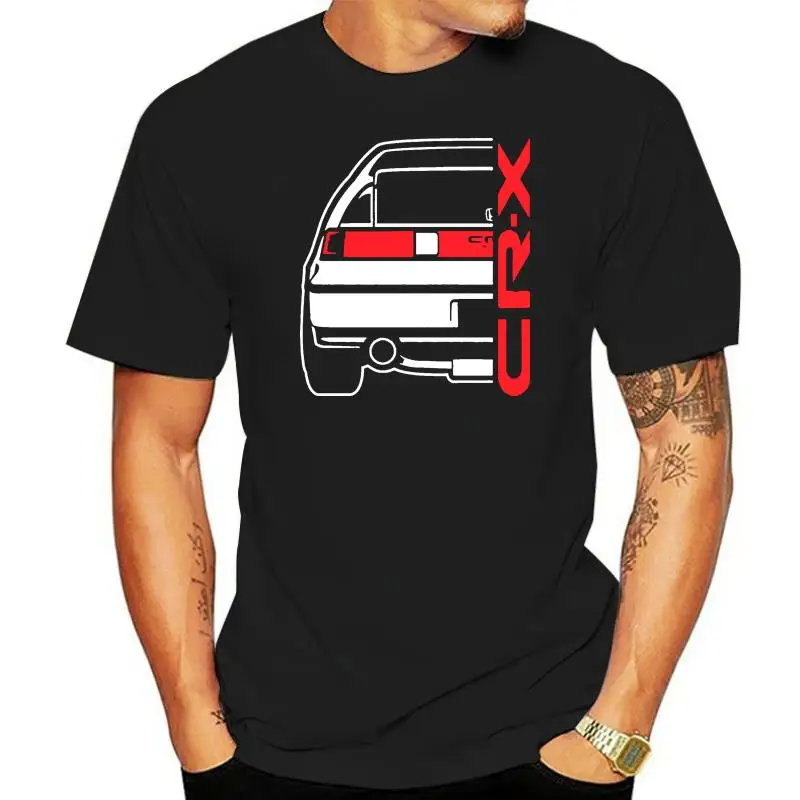 

2022 Fashion Summer T Shirt Classic Japanese car fans CRX SiR T-Shirt Tee Shirt(2)