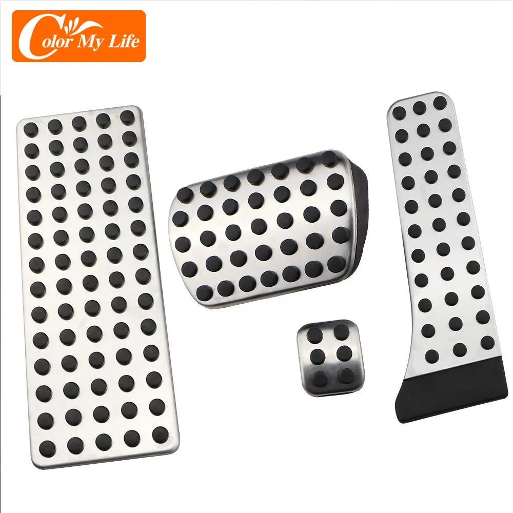 Педаль тормоза акселератора из нержавеющей стали для Mercedes Benz C E S GLK SLK CLS SL-Class W203 W204