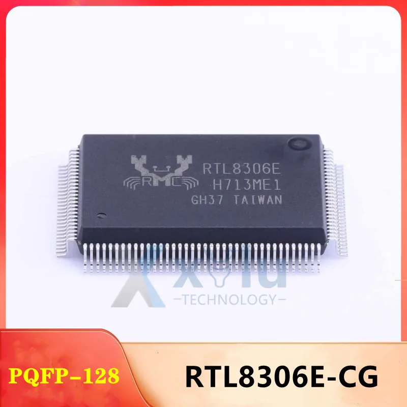 RTL8306E-CG QFP128 Шелковый экран RTL8306E Realtek одночиповый порт Ethernet контроллер переключатель приемник IC чип