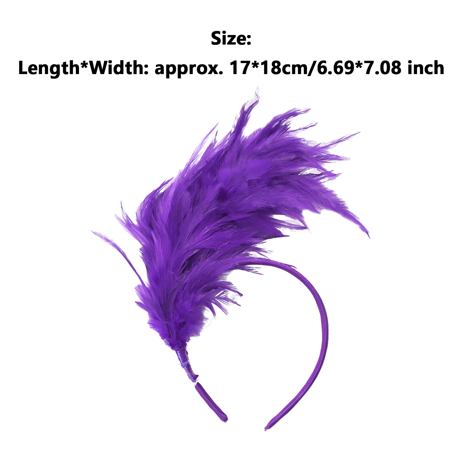 Винтажный красочный карнавальный головной убор с перьями необычная повязка на