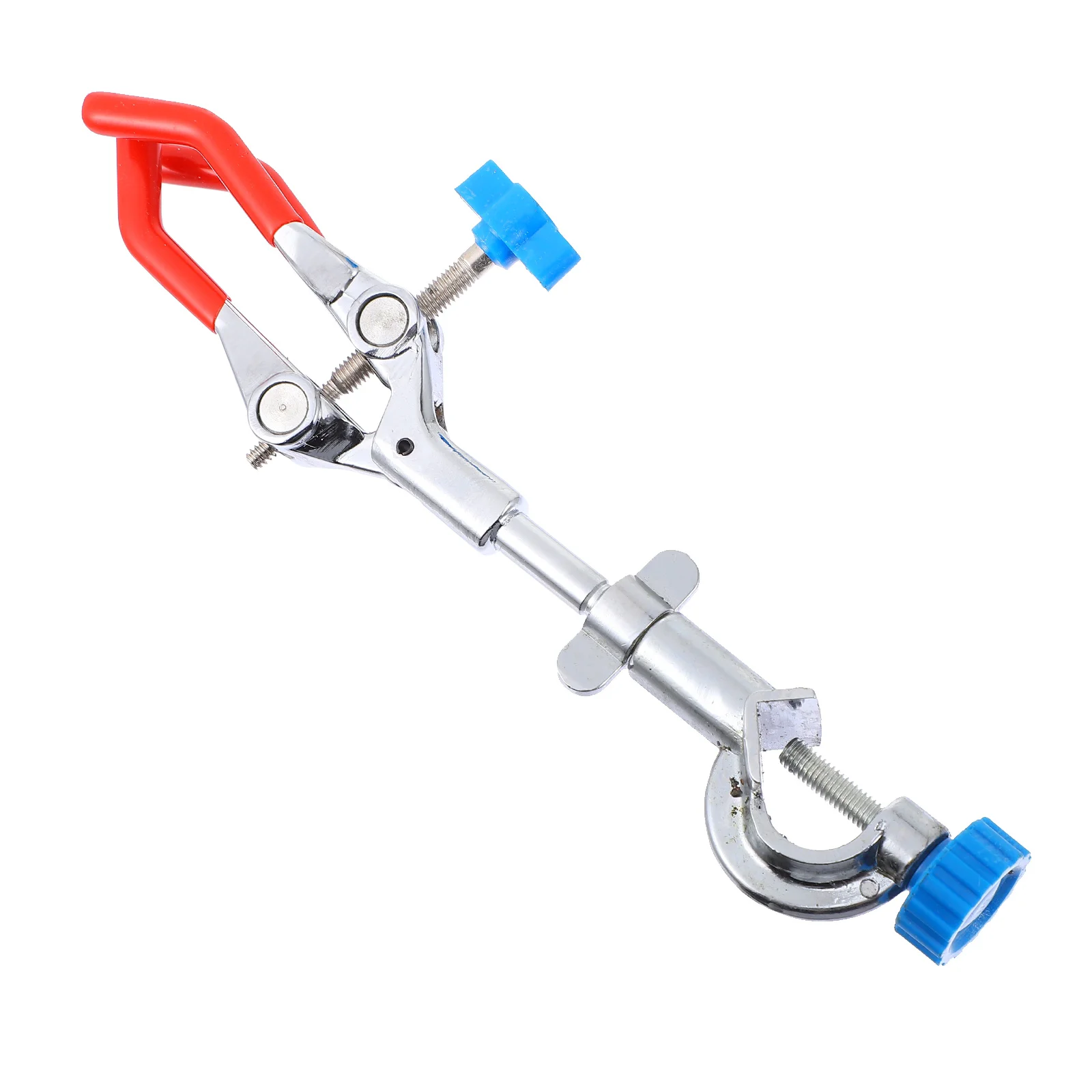 

Laboratory 3 Finger Clamp Laboratory Retort Stand Clamp 3 Prong Flask Clamp