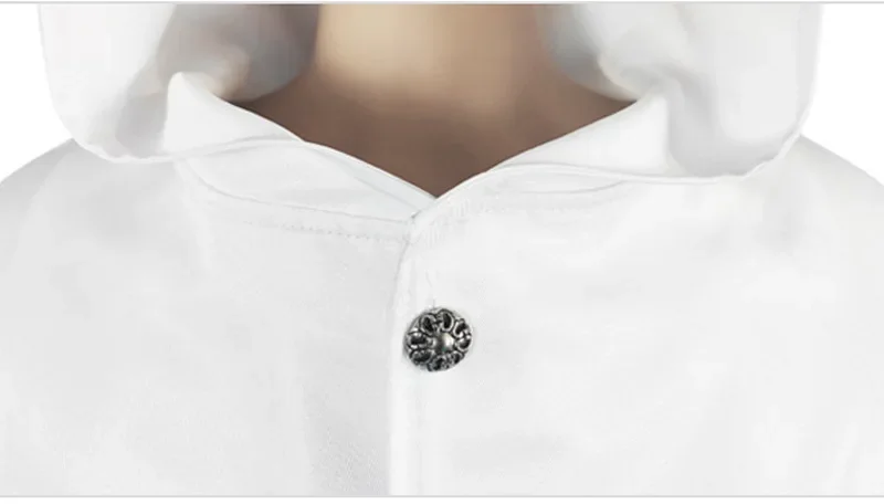 Отбеливающий костюм для косплея Yhwach черно-белый Аниме Костюм плащ ролевых игр на