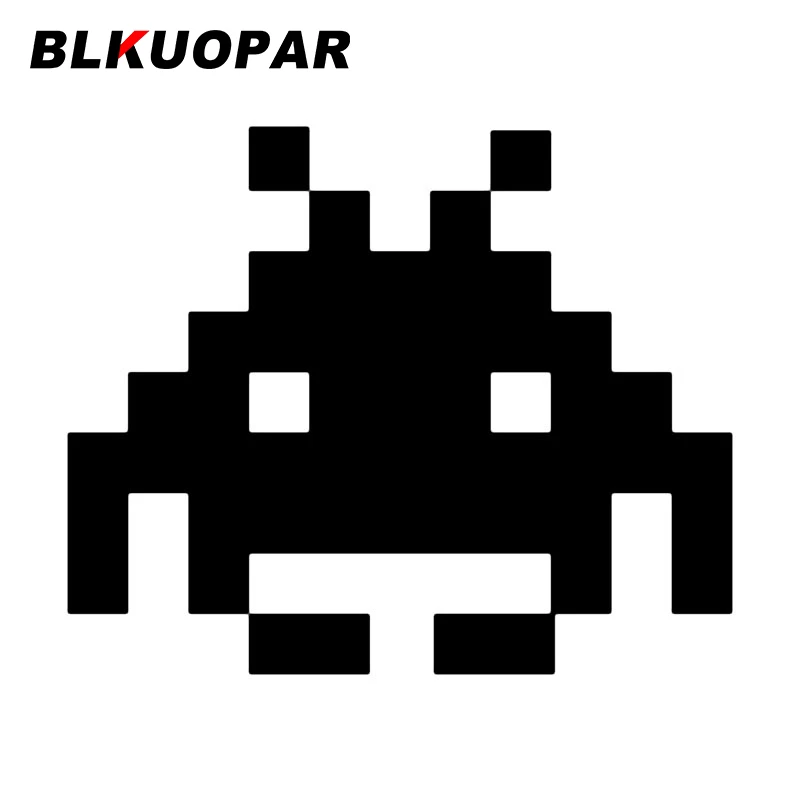 

BLKUOPAR Space Invader виниловые наклейки на машину индивидуальная наклейка окклюзия царапина лэптопа лобовое стекло графика доска для серфинга Авт...