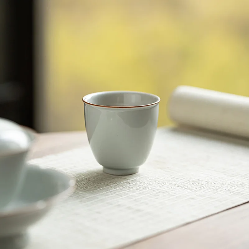 Ручная Ретро фотокерамическая китайская домашняя стандартная чашка для чая