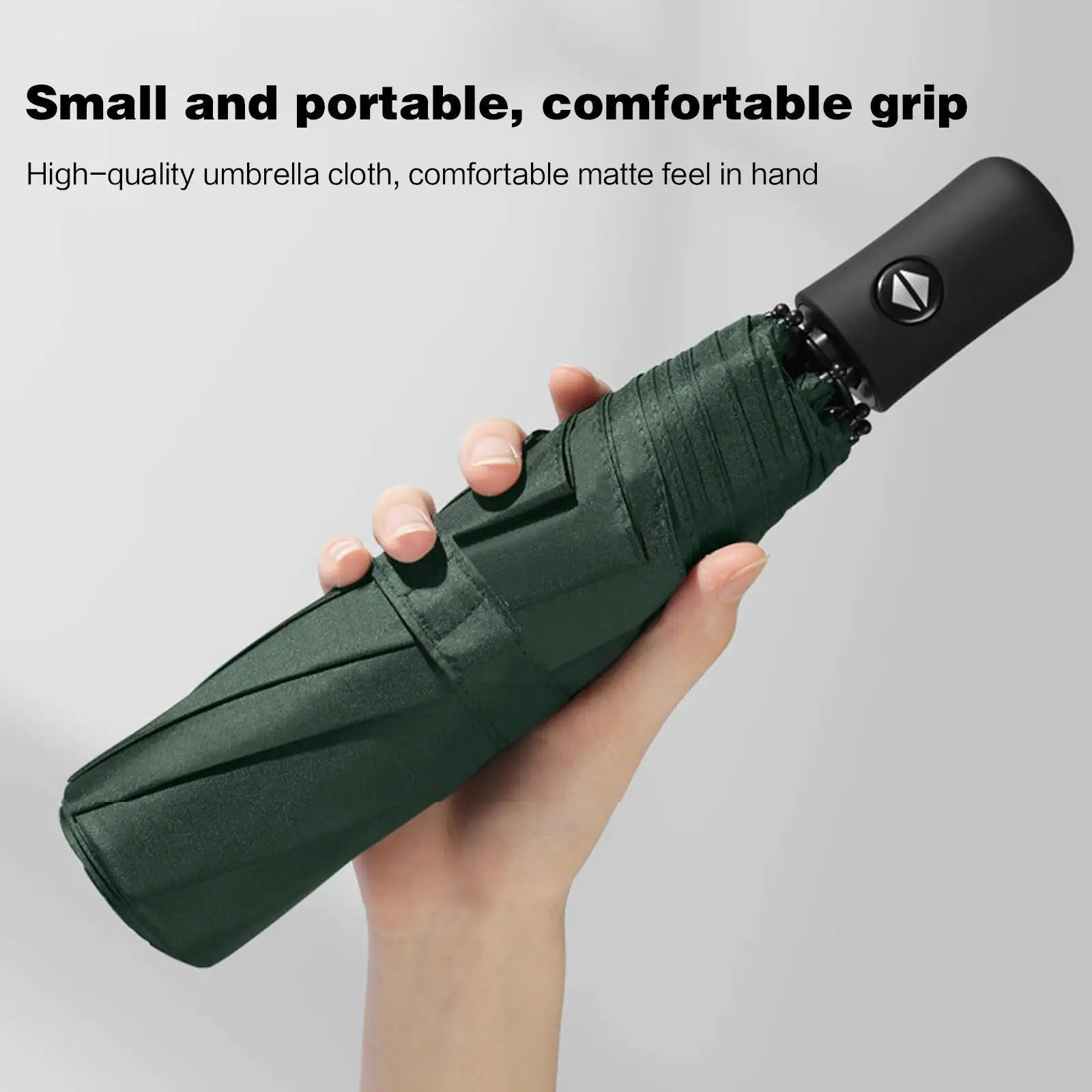 

Anti-UV Sun Rain Protection Windproof 3 Folding Umbrella Folding Auto Open Portable Umbrella Travel New Small Fashion Close Y2V8