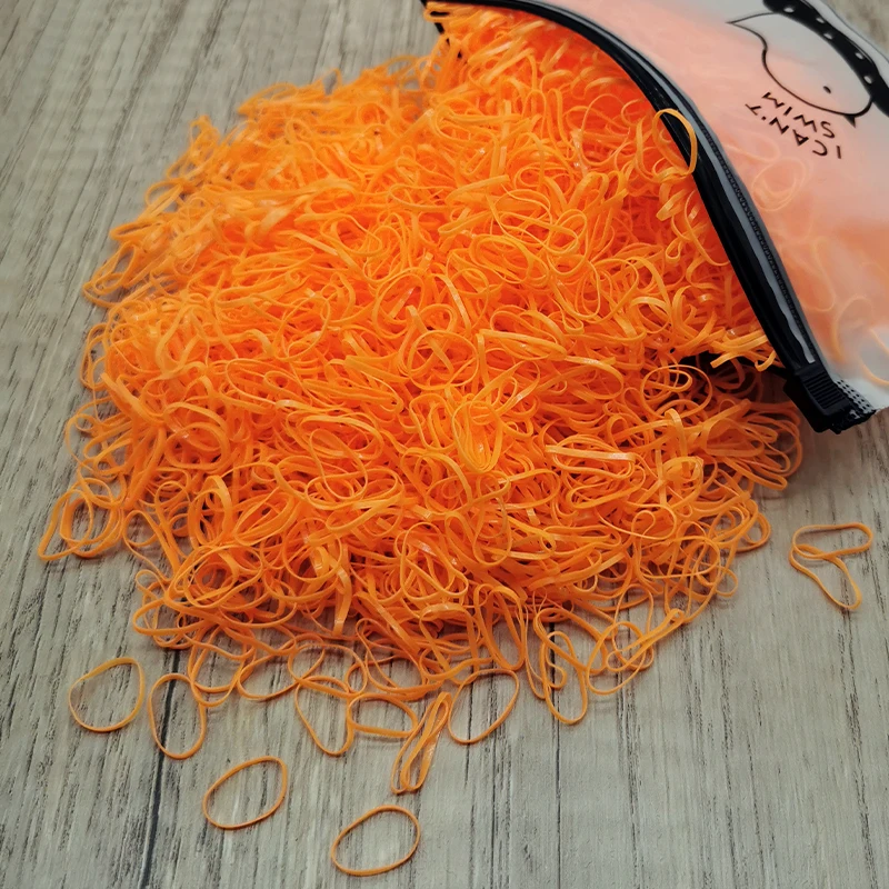 2000 шт. аксессуары для волос девочек подарок принцессы Милая резинка эластичные