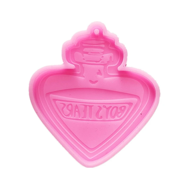 

Silicone Mold for DIY Keychain Necklace Charms Epoxy Resin Jewellery Making