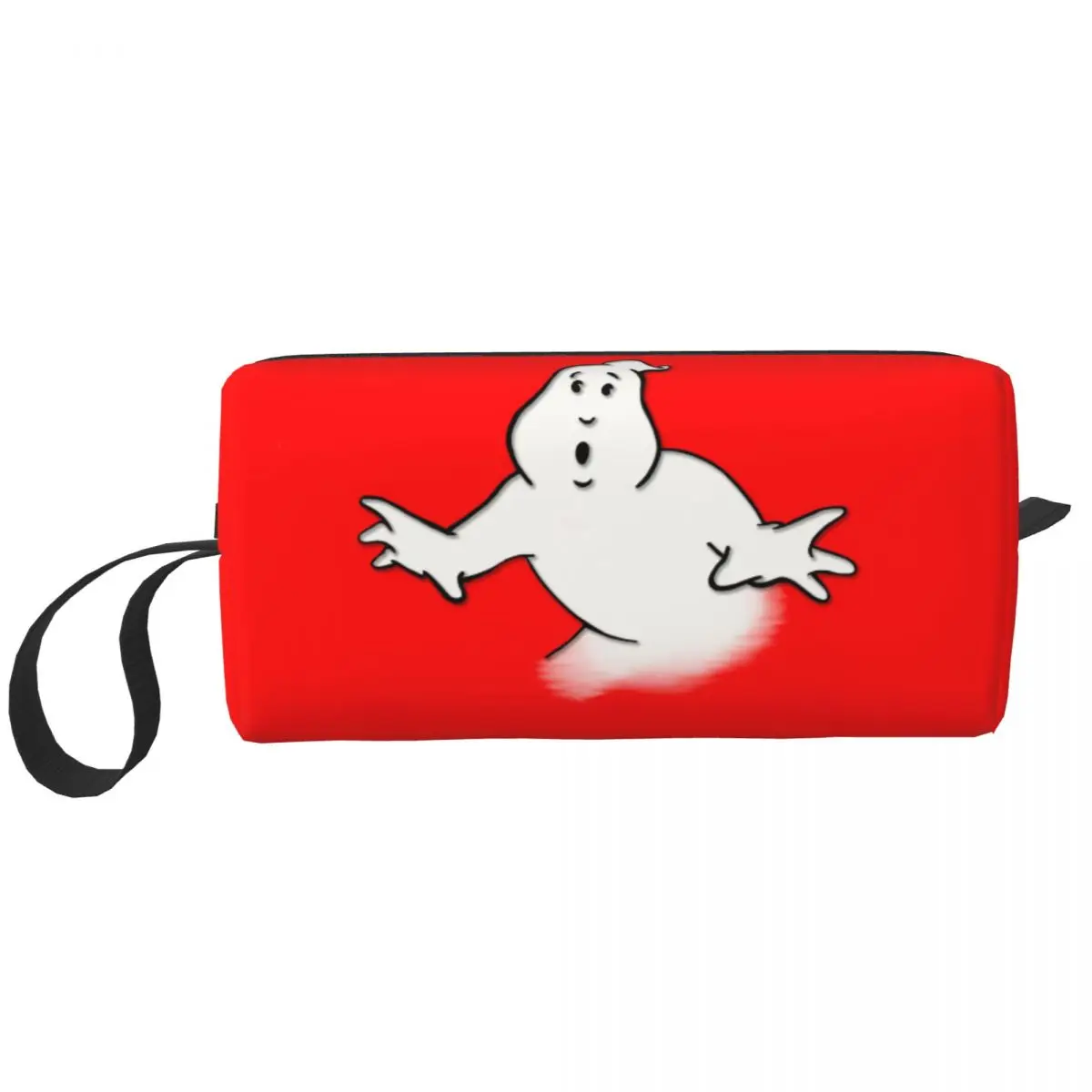 

Custom Ghostbuster Emblem Travel Cosmetic Bag for Women Ghosts Movie Toiletry Makeup Organizer Lady Beauty Storage Dopp Kit Case
