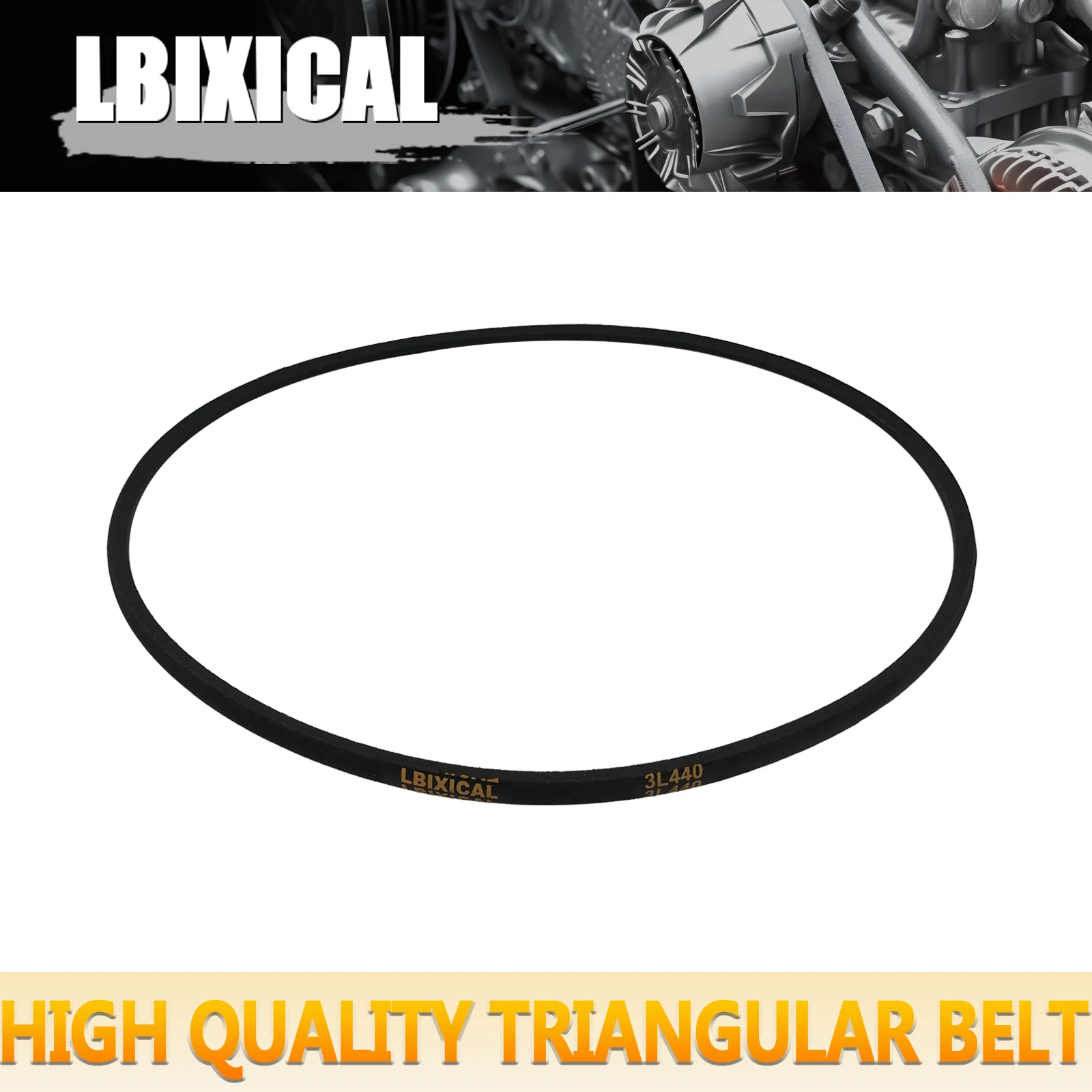 

Ремень трансмиссии LBIXICAL 3L440 OC, классический резиновый V-образный ремень, наружная окружность 44 дюйма x, Ширина 38 дюйма x высота 24 дюйма