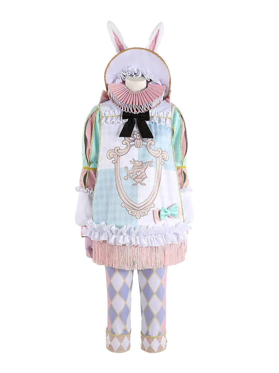 Игра витая Страна Чудес белый кролик праздник в Розе Королевство эпель Косплей