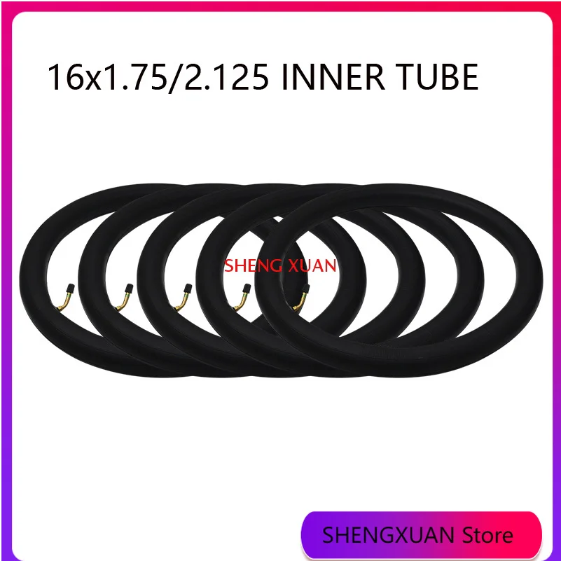 

Трубки с угловым штоком или прямым клапаном для газовых электрических скутеров и электрических велосипедов, 5 шт., 16x75/2, 125