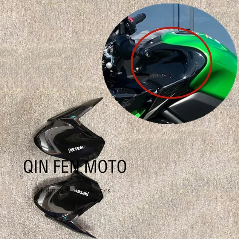 

Fit For Kawasaki Z900 2017 2018 2019 Motorcycle Side Trim Cover Fairing Cowl Gas Guard Tank Front Side Panel Z 900 Bright black