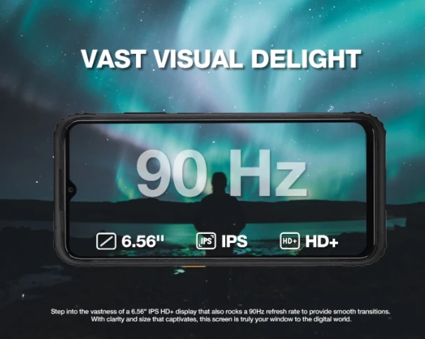 Agm H6 смартфон с 6-дюймовым дисплеем восьмиядерным процессором ОЗУ 8 Гб ПЗУ 2025 ГБ 4G