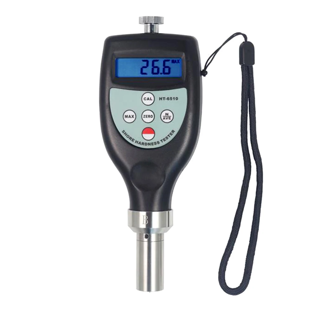 

Shore Hardness Tester HT-6510B Middle Hard Rubber Materials durometer Typewriter Rollers sclerometer