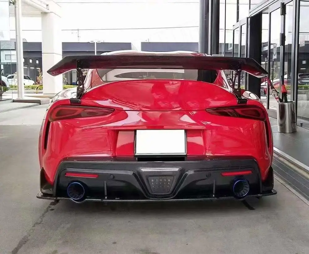 Неокрашенный черный автомобильный аксессуар VACOMUL из углеродного волокна/FRP