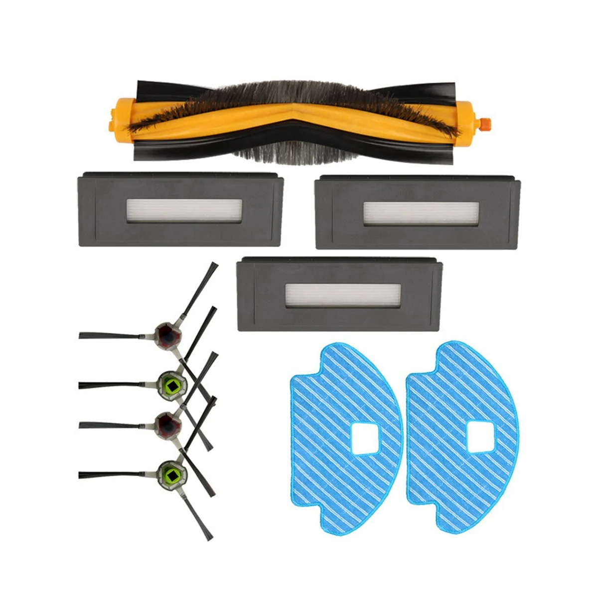 

Main Brush Roller Side Brushes Mop Cloth Hepa Filter for Deebot OZMO 930 Pro 937 Robot Vacuum Cleaner Parts
