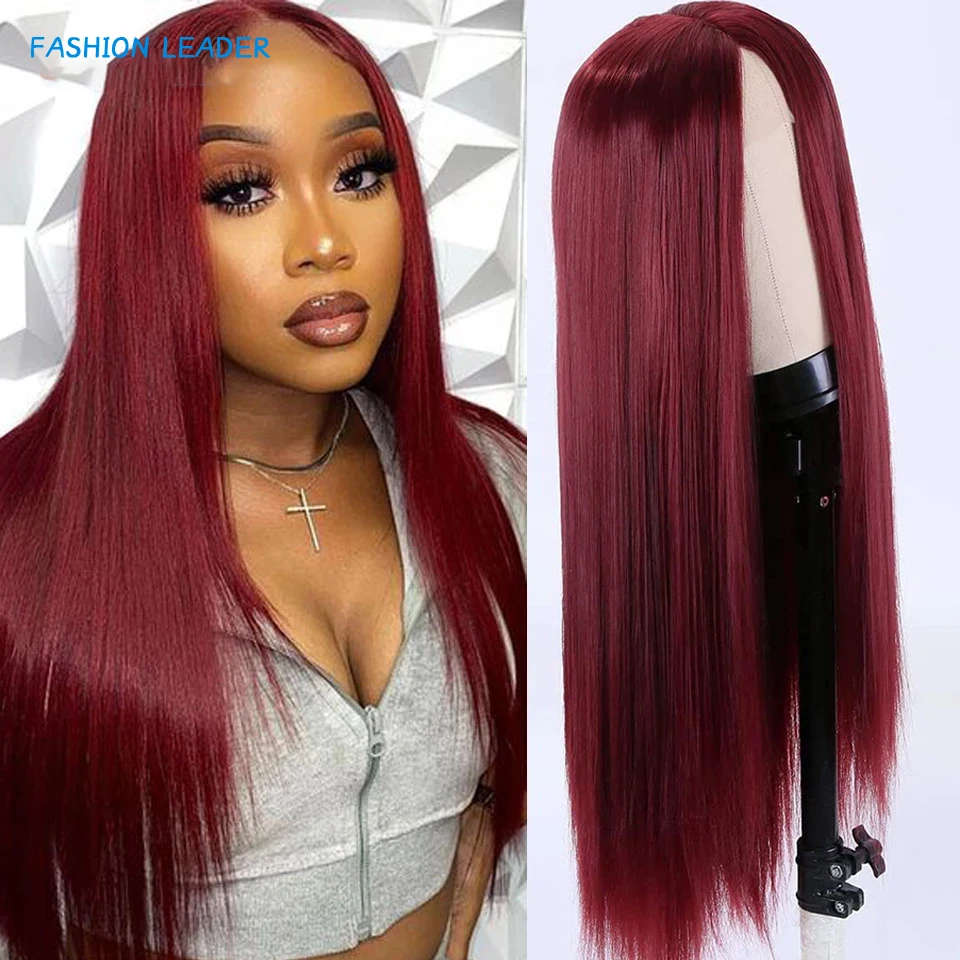 

99J Lace Front Wigs 13x4X1 Transparent Straight Lace Front Wigs Pre Plucked Brazilian 30inch T Part Burgundy Human Hair Wigs