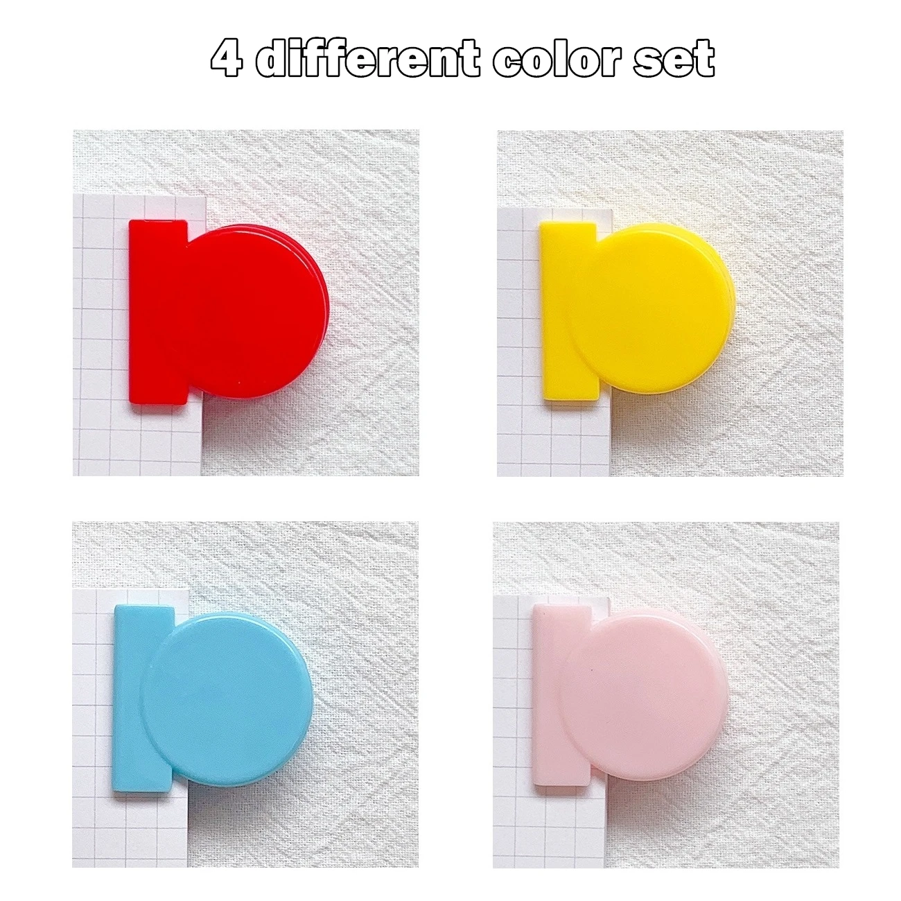 

Набор круглых зажимов VALIOSOPA 4 шт.