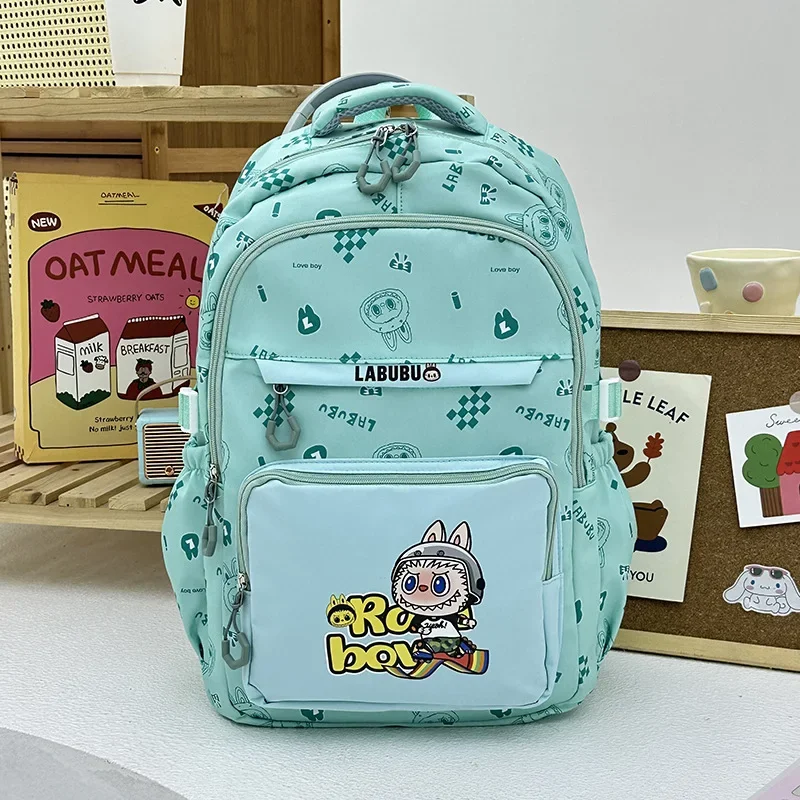 Rabbu аниме персонаж мультфильм милый печатный школьный рюкзак креативный Kawaii