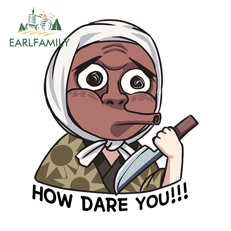 EARLFAMILY 13 см x 11,2 см для забавного убийца демонов, автомобильная наклейка Haganezuka Hotaru на окна, креативная наклейка, кондиционер воздуха, JDM Декор