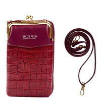 new wallets for women female mobile phone bag vertical zipper wallet diagonal shoulder purses