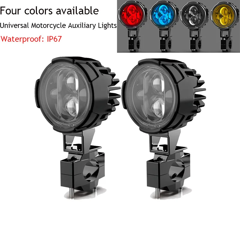 

Motorcycle LED Fog Lights Auxiliary Lamp For BMW R1200GS F800GS ADV For Yamaha MT07 MT09 For CRF1000L Africa Twin For Kawasaki.