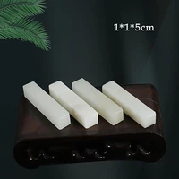 natural guangxi frozen stone exercise chapter chinese name stamp stone seal cutting letter sealing blank stamp 1x1x5cm