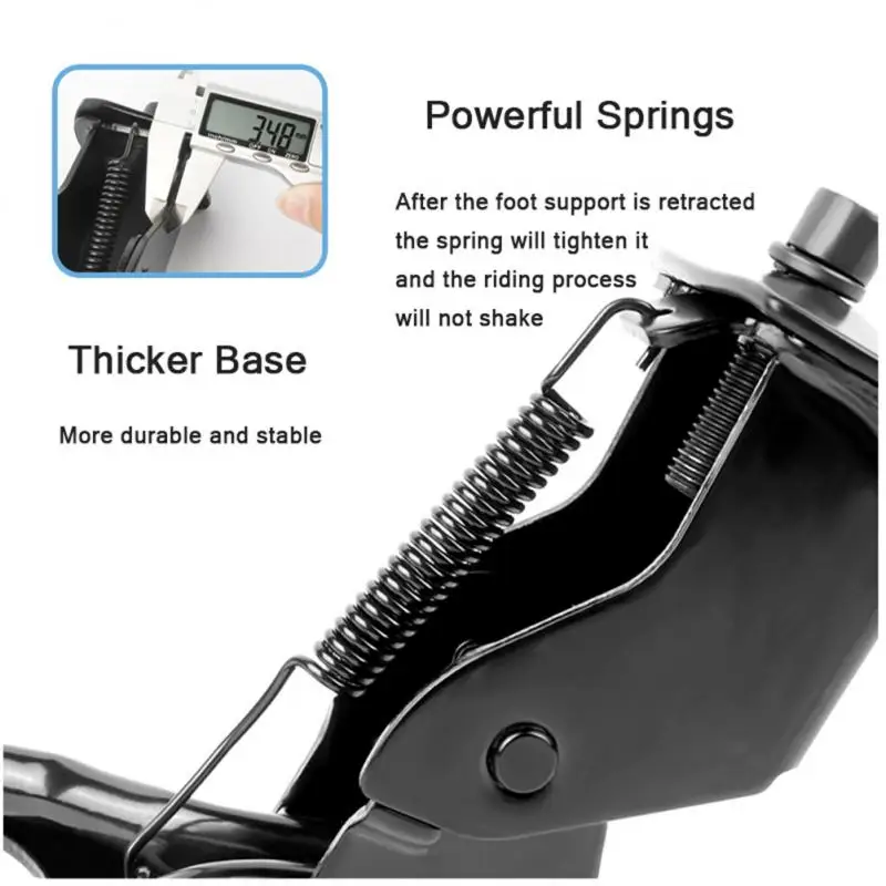 Подставка для велосипеда с двумя ножками складная Тяжелая Регулируемая