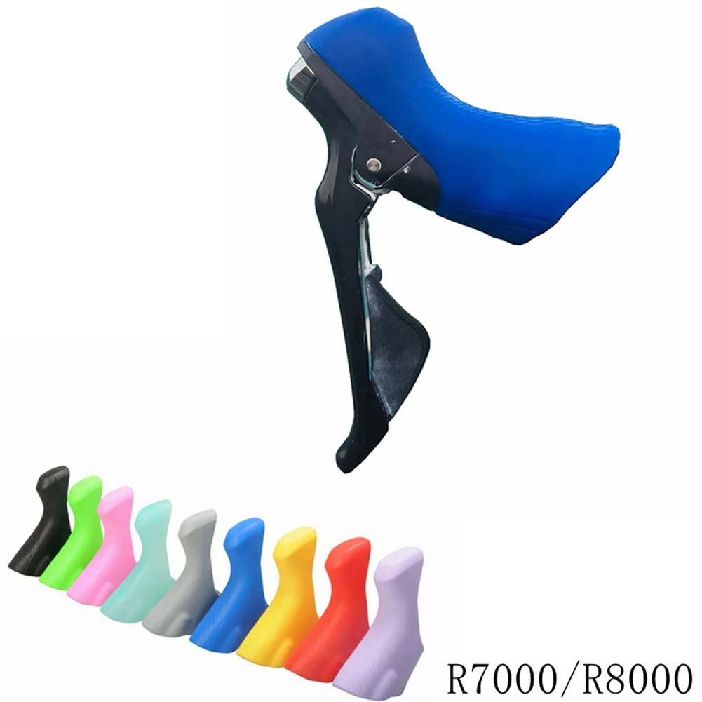 

1Pair Bicycle Silicone Cover For R7000/R8000 Bracket Cover Group Shifter Cover Washable Cycling Bicycle Replacement Accessories