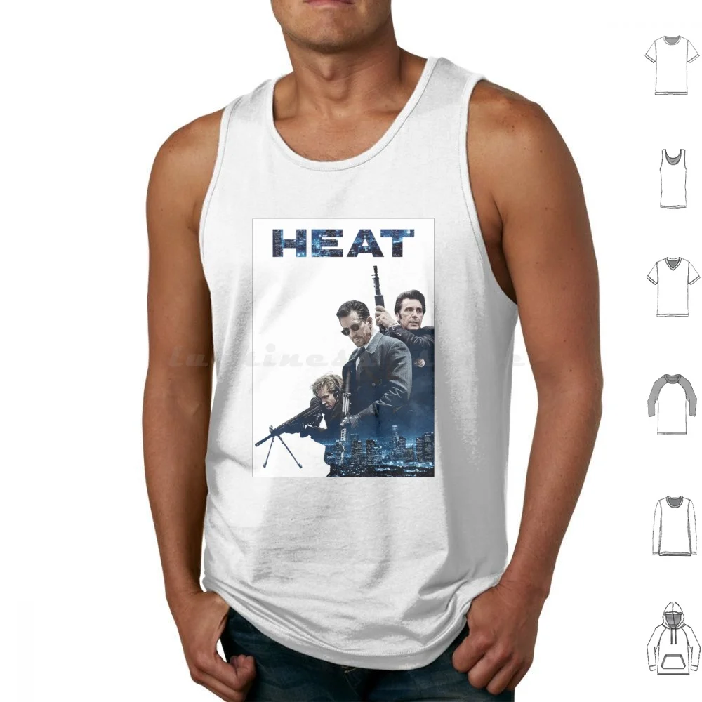 

Heat ( 1995 ) Tank Tops Print Cotton Scorsese Movie Film Robert De Niro Goodfellas De Niro Pacino Al Pacino 1990S 90S