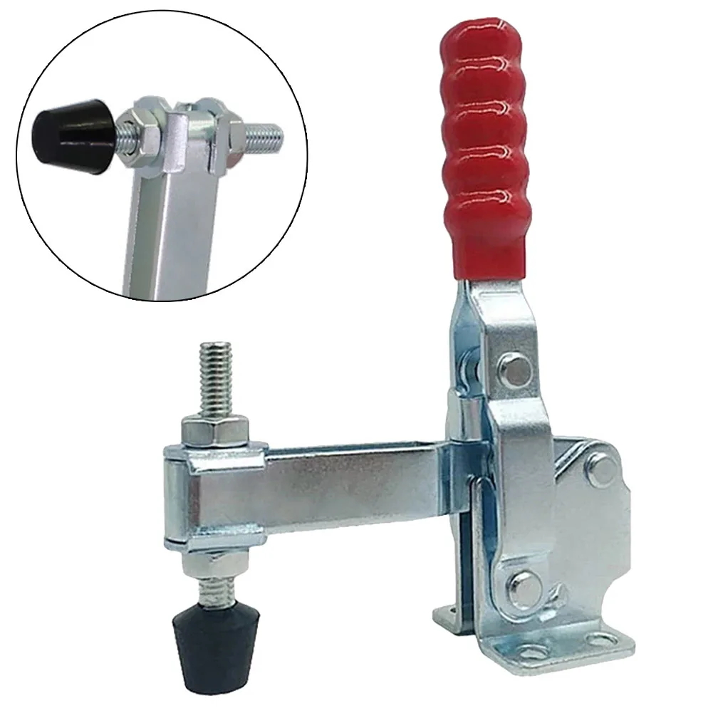 

Toggle Clamp GH-12130 227KG 500lbs Heavy Duty Horizontal Quick Release Toggle Clamps Set Clamps Woodworking Hand Clip Tool