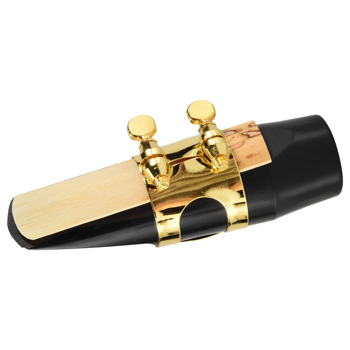 Мундштук для альт-саксофона пластиковый с колпачком металлическая пряжка