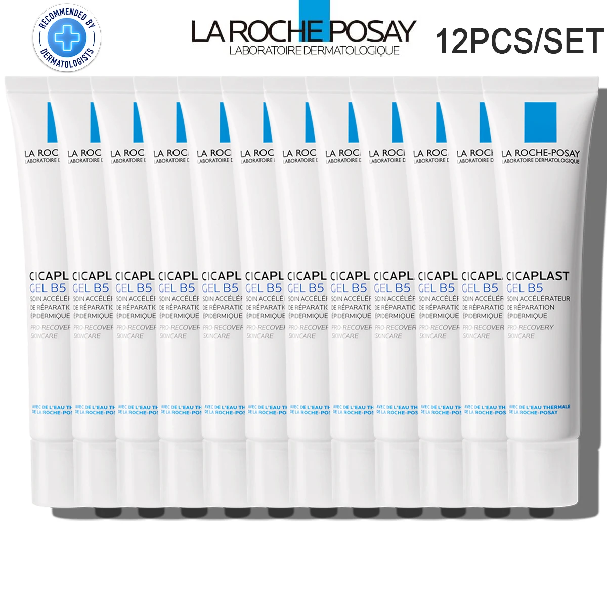 

12PCS 40ml La Roche Posay CICAPLAST GEL B5 EPIDERMAL Pro RECOVERY SKINCARE Face Cream Moisturizing For All Skin Types