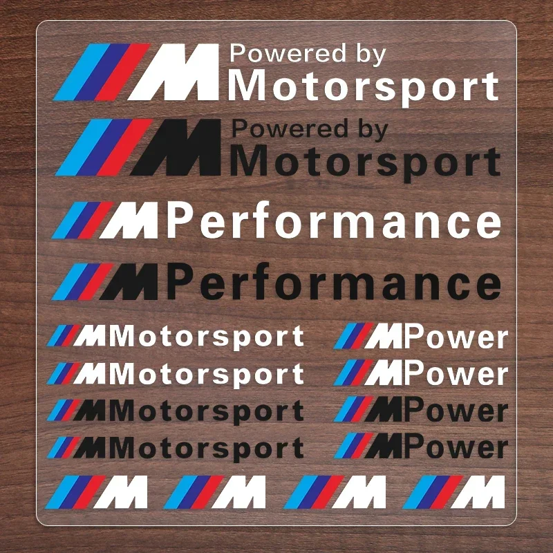 1 комплект автомобильных значков декоративная наклейка для автомобиля Bmw M Performance