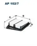 

Air filter ACCORD 2.4i 2008 for AP102/7-