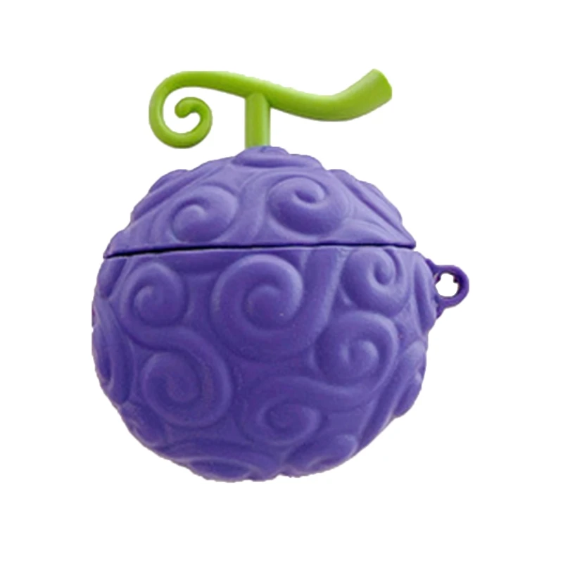 

Силиконовый чехол для наушников E8BE с аниме One Piece 3D Devil Fruit для Airpods 1 2 Pro