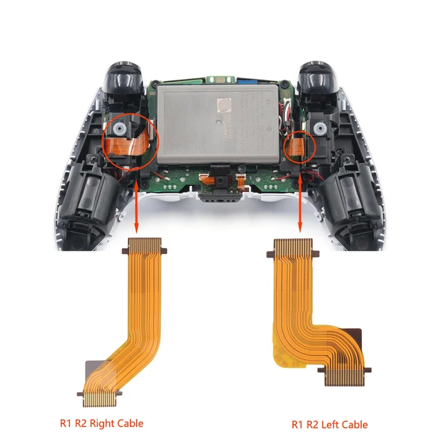 Replacement R2 L2 L1 R1 Flex Cable for Playstation 5 PS5 Controller Left Right Adaptive Trigger Button Ribbon Flex Cable
