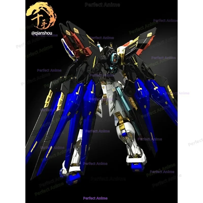 Wanda Electron Color MGEX Strike Freedom GD 1/100 Bandai Собранная модель Mecha Assault G D Фигурка