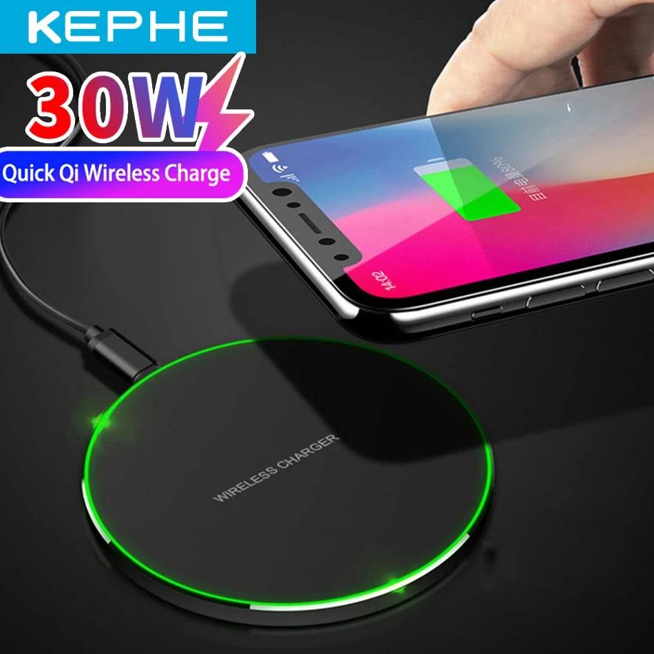 Беспроводное зарядное устройство KEPHE WC0001 20 Вт USB цвет в ассортименте - купить по