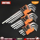 FGHGF 9 шт. L-образный двухсторонний ключ Набор шестигранных ключей шестигранный плоский шар звездообразный гаечный ключ набор ручных инструментов