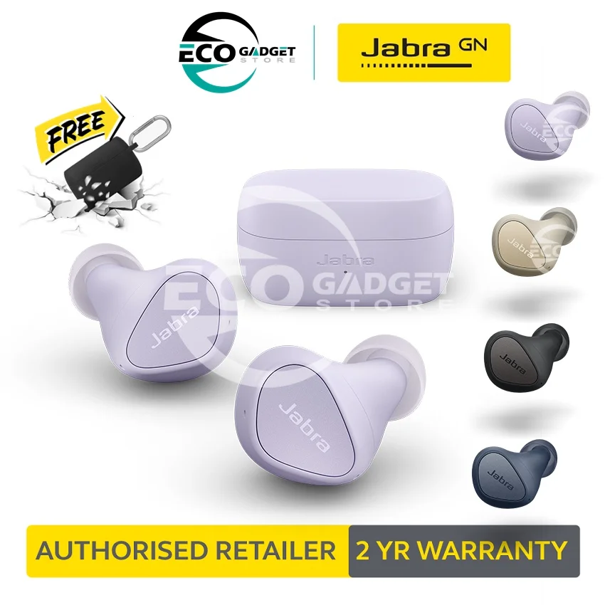 

Jabra Elite 3 - Noise-isolating design & HearThrough True Wireless Earbuds. Free Gifts worth more than RM29!*