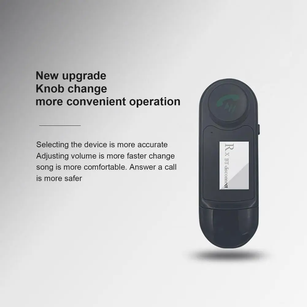 Беспроводной передатчик B15, чувствительный, без задержек, ЖК-дисплей, цифровой дисплей, 2 в 1, автомобильный USB Hi-Fi Bluetooth-compatible5.0 адаптер для передачи звука