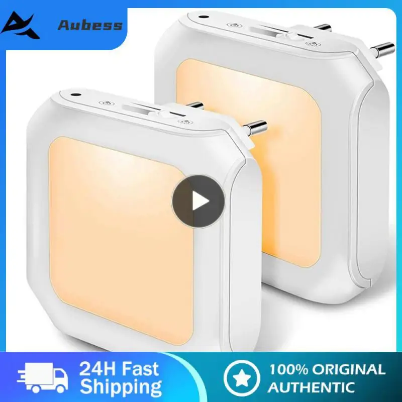 

5/8/10PCS Lighting Requirements Soft Eye Protection Electrodeless Dimming Induction Night Light Minimalist Appearance