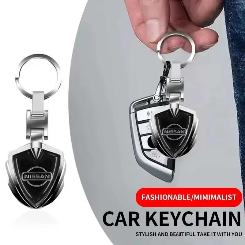 Фото Держатель для автомобильных ключей Nissan, брелок-подвеска для Tiida, Sentra, Teana, X-Trail T30, T32, Almera, Qashqai J10, J11, Leaf, Juke №3