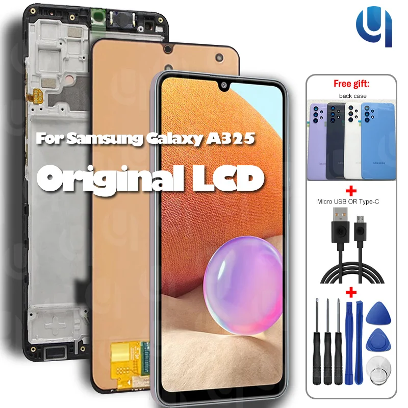 Ceny 100% Oryginalny Wyświetlacz AMOLED Do Samsung Galaxy A32 4G A325 A325F SM-A325M SM-A325F/DS LCD Z Ekranem Dotykowym Digitizer Zgromadzenie Ceny 100% Oryginalny Wyświetlacz AMOLED Do Samsung Galaxy A32 4G A325 A325F SM-A325M SM-A325F/DS LCD Z Ekranem Dotykowym Digitizer Zgromadzenie