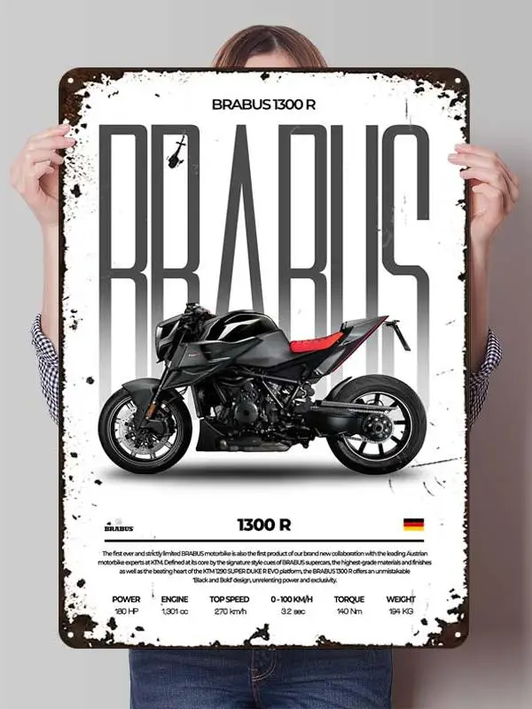 

Металлическая вывеска K-KTM
