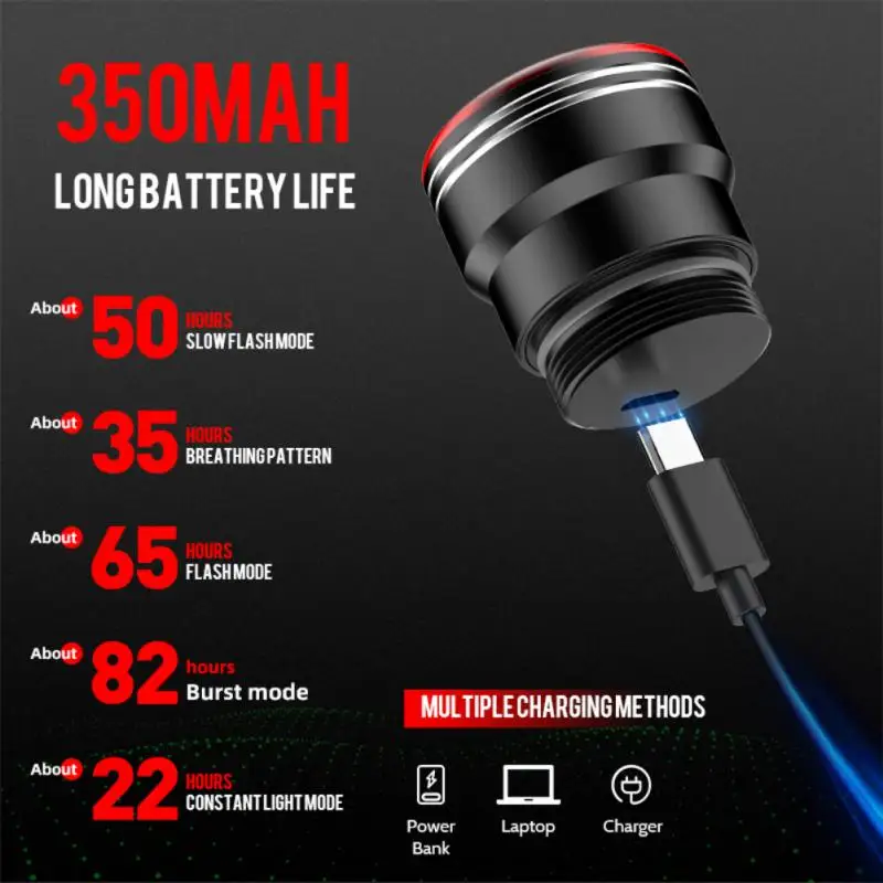 

Велосипедный фонарь, интеллектуальный стоп-сигнал из алюминиевого сплава, индукционный задний фонарь IPX65, срок службы батареи 50 часов, зарядка через USB, аксессуары для велосипедов