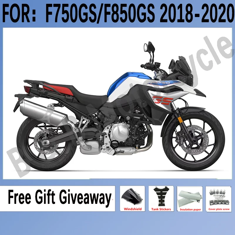 

Fairings for BMW F750GS F850GS F750 F850 GS 2018 2019 2020 Bodywork Full Fairings Kits White Blue