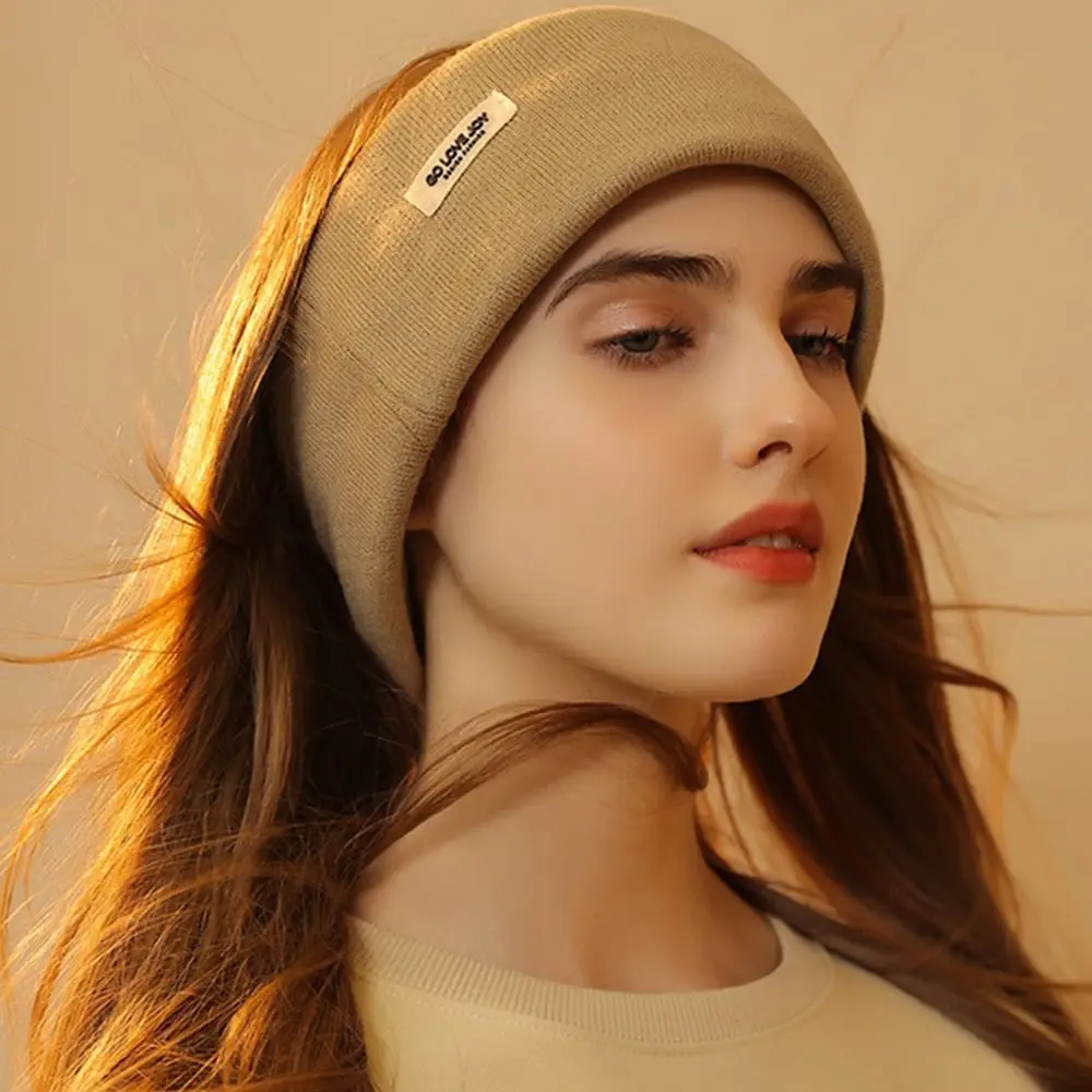 

Korean Style Autumn Winter Cap Fashion Bonnet Skull Beanie Hat Multi-functional Cap Scarf Hair Hoop Facecloth for Women Girl