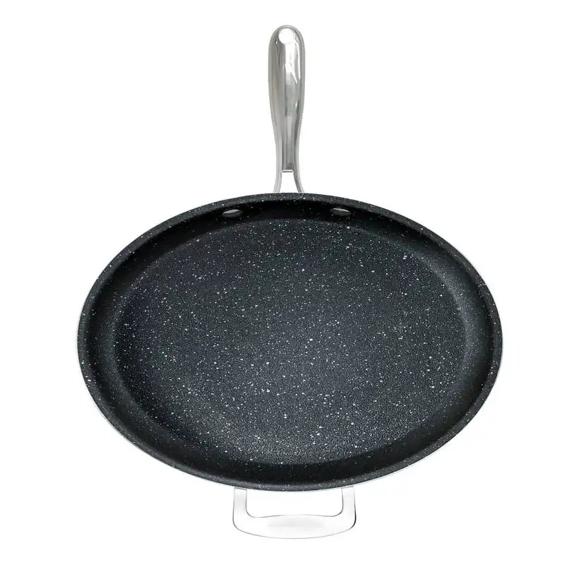 

Nonstick 14 inch Nonstick Frying Pan, Family Sized Open Skillet Cooling rack Aluminium pan Air fryer silicone Cake pan for bakin